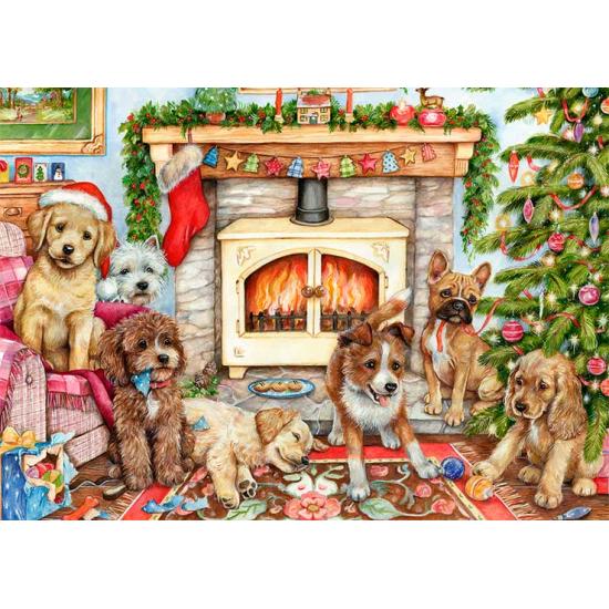 Puzzle de Natal com 500 peças Falcon Cubs