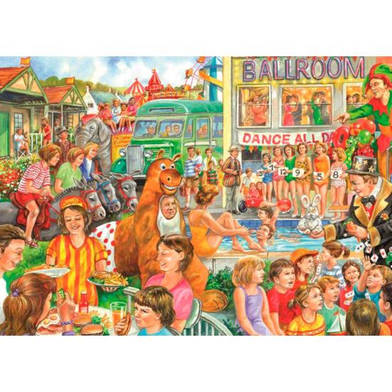 Puzzle Falcon Summer Camp 500 peças XXL