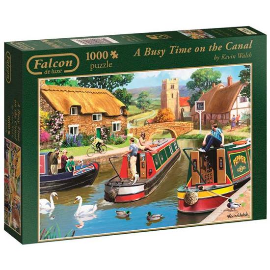 Puzzle Falcon Busy Canal 1000 Peças