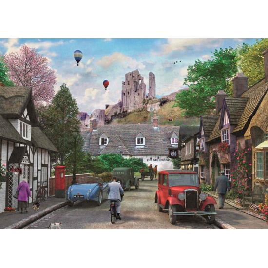 Puzzle Falcon Corfe Castle 2 x 500 peças