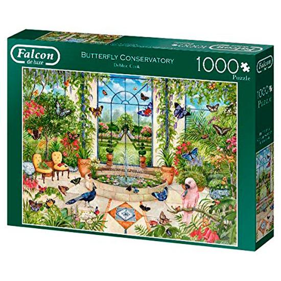 Puzzle Falcon Butterfly Conservatory 1000 peças