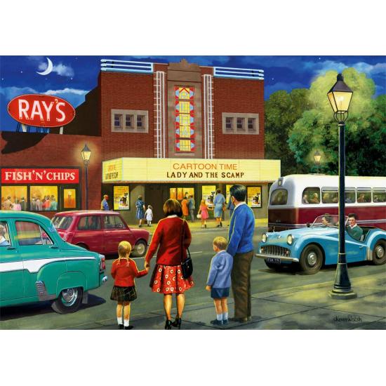 Puzzle de 500 peças Falcão a caminho do cinema