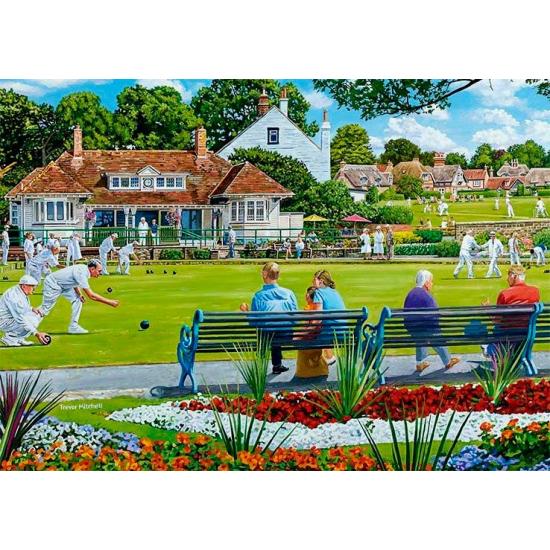 Puzzle Falcon Sports On Grass 2 x 1000 peças