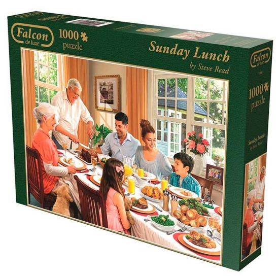 Puzzle Falcon Sunday Lunch 1000 peças