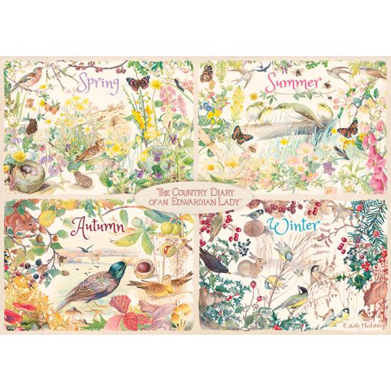 Puzzle Falcon The Four Seasons Journal 1000 peças