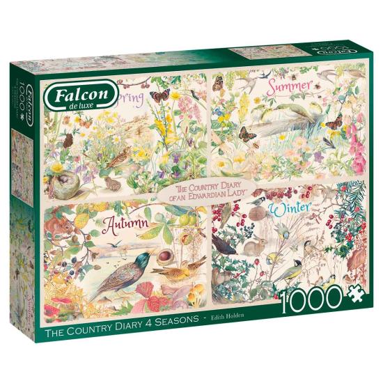 Puzzle Falcon The Four Seasons Journal 1000 peças