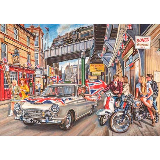 Puzzle Falcon O Espírito dos Anos 60 de 1000 Peças