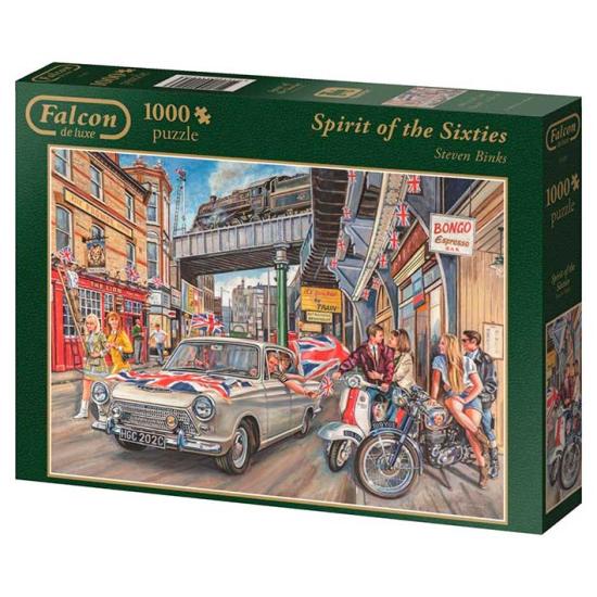 Puzzle Falcon O Espírito dos Anos 60 de 1000 Peças