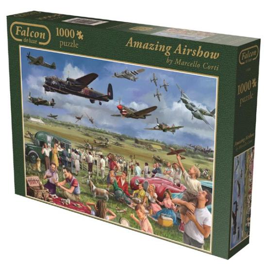 Puzzle Falcon O Incrível Show Aéreo 1000 Peças