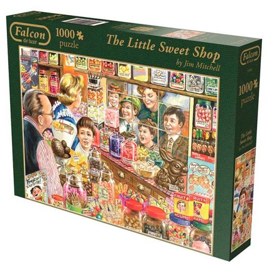 Puzzle de quiosque de doces Falcon 1000 peças