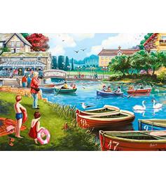 Puzzle Falcon The Boating Lake 1000 peças