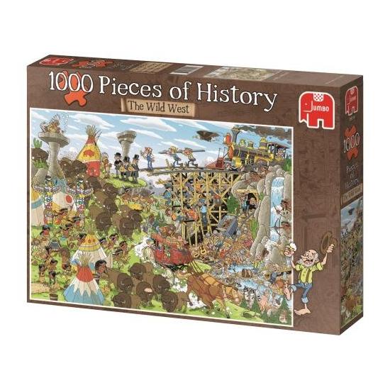 O Puzzle Jumbo de 1000 peças do Velho Oeste