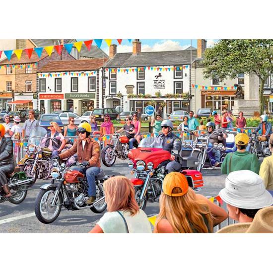 Puzzle Falcon The Motorcycle Show 2 x 500 peças