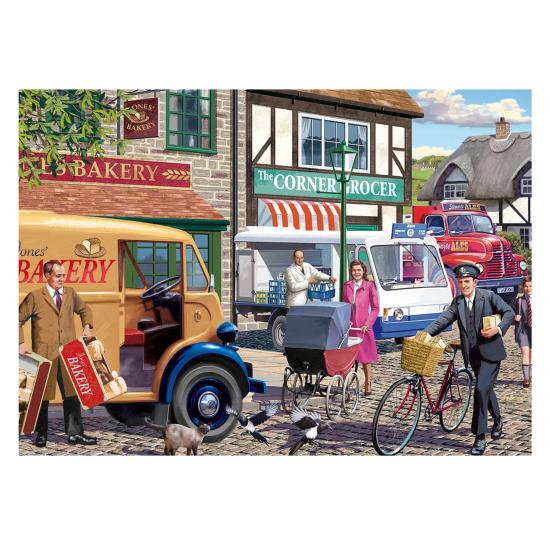 Puzzle Falcon Entregas na manhã de 1000 peças