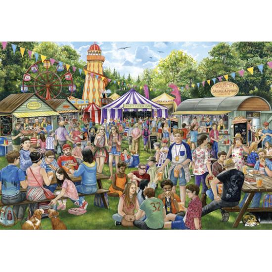 Puzzle do festival de salsicha e cidra de falcão 1000 peç Puzzle do festival de salsicha e cidra de falcão 1000 peç