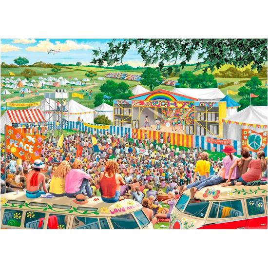 Puzzle Falcon Summer Music Festival 1000 peças