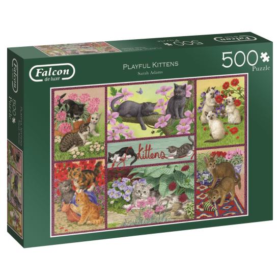 Puzzle Falcon Gatinhos Brincalhão 500 Peças