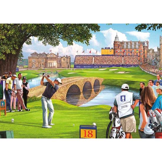 Furo de Puzzle de falcão 18 de 500 peças