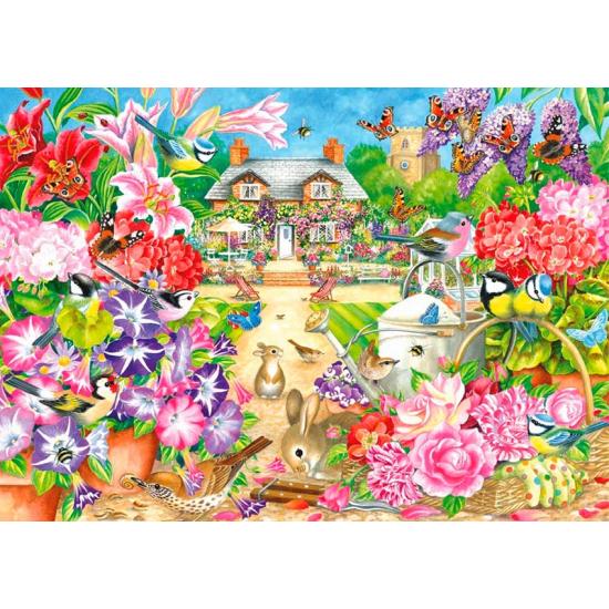Puzzle Falcon Summer Garden 1000 peças