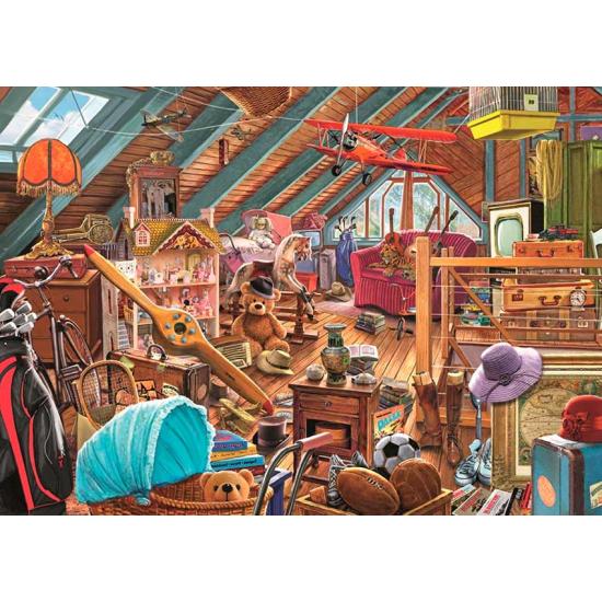Falcon Toys in the Attic Puzzle de 1000 peças