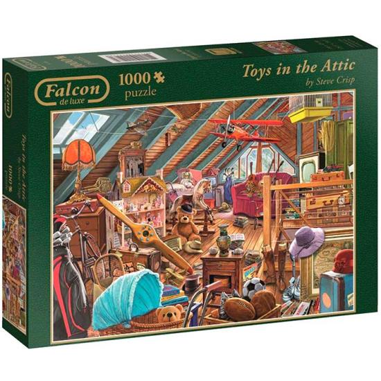 Falcon Toys in the Attic Puzzle de 1000 peças