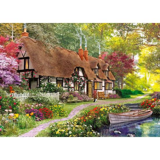 Puzzle Falcon The Woodworks Cabin 1000 Peças