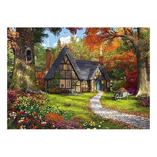 Puzzle Falcon The Forest Cabin 2 x 1000 peças