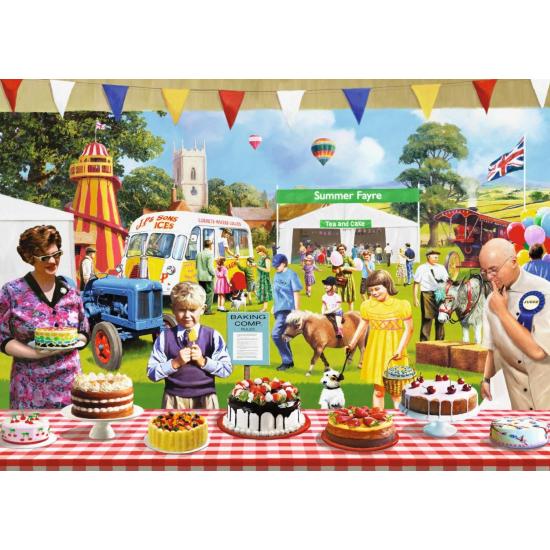 Concurso de Bolo de 1.000 Peças de Puzzle Falcon