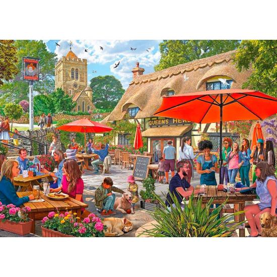 Puzzle Falcon O Terraço da Taverna 1000 Peças