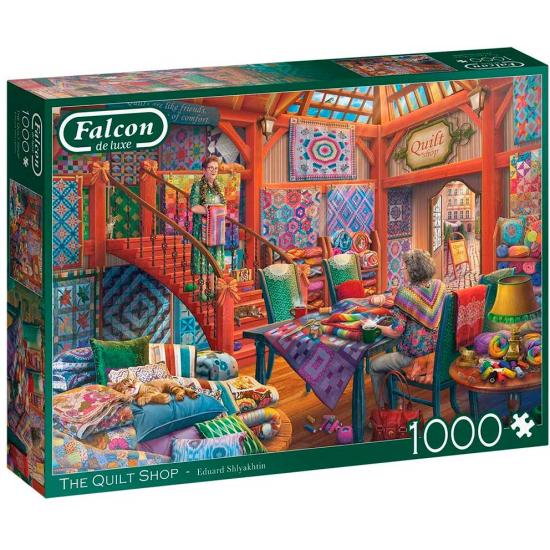 Puzzle Falcon The Quilt Shop 1000 peças