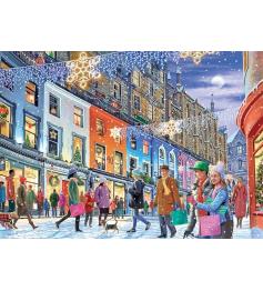 Puzzle de Natal do Falcão em Edimburgo 1000 Peças