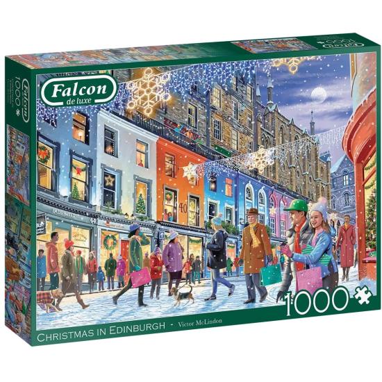 Puzzle de Natal do Falcão em Edimburgo 1000 Peças