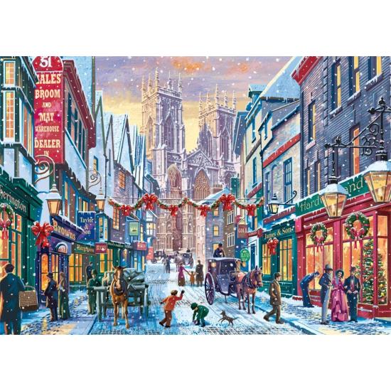Puzzle de Natal do Falcão em Nova York 1000 Peças Puzzle de Natal do Falcão em Nova York 1000 Peças