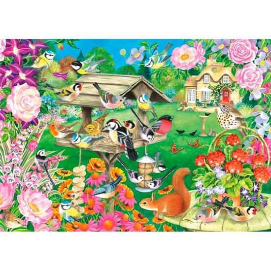 Puzzle Falcon Summer Garden Birds 500 peças