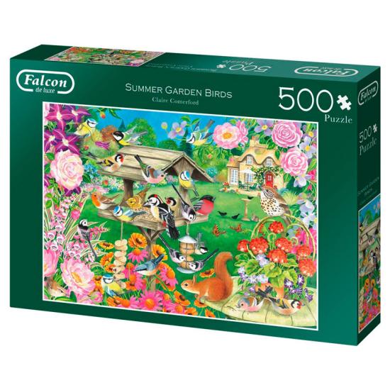 Puzzle Falcon Summer Garden Birds 500 peças