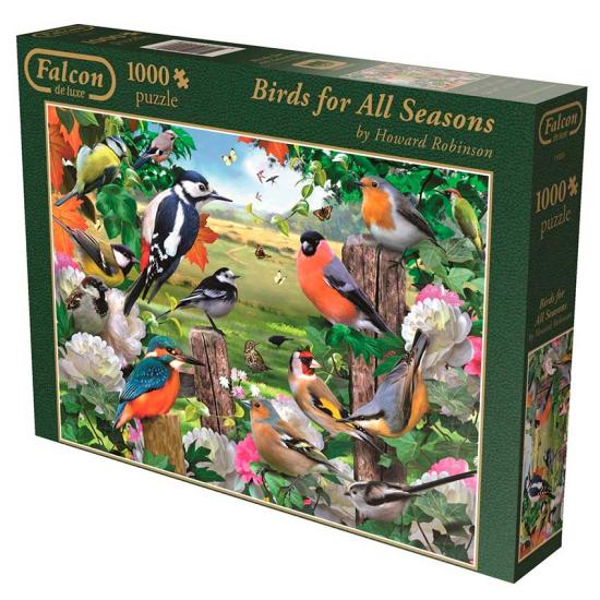 Puzzle Falcon Birds of All Seasons 1000 peças Puzzle Falcon Birds of All Seasons 1000 peças