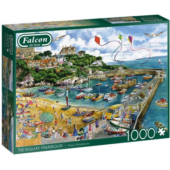 Puzzle Falcon Harbor Newquay 1000 peças