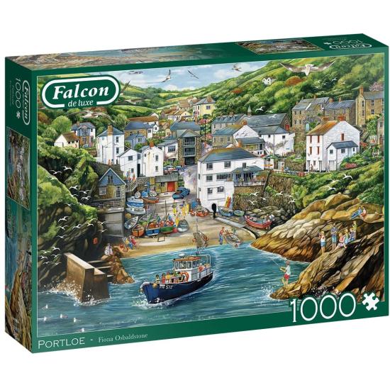 Puzzle Falcon Porto de Portloe 1000 Peças
