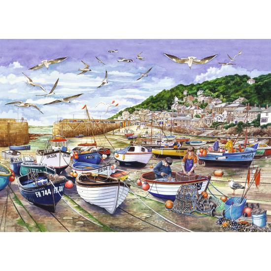 Redes de pesca de falcão, Puzzle Cornwall 1000 peças