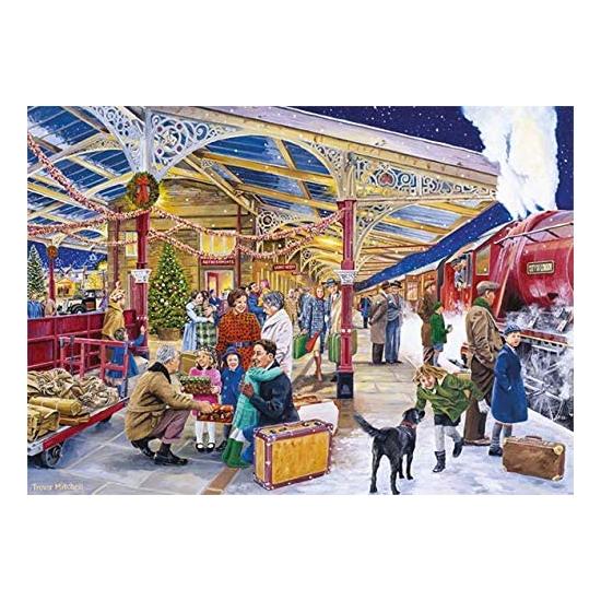 Puzzle Falcon Homecoming For Christmas 1000 Peças