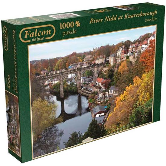 Puzzle Falcon River Knaresborough 1000 peças