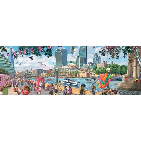 Puzzle Falcon River Thames, Londres 1000 peças