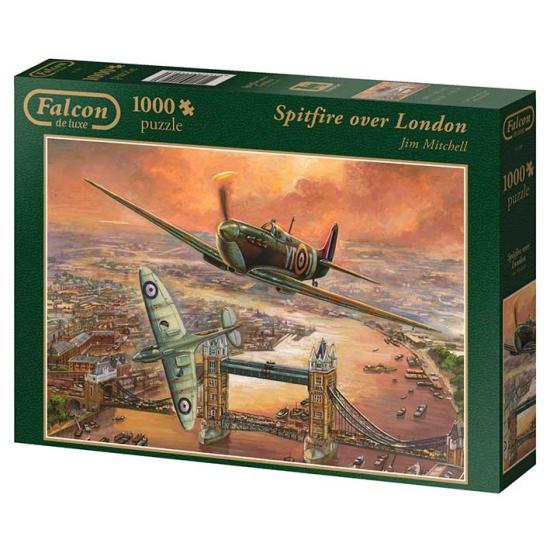 Puzzle Falcon Spitfire sobre Londres 1000 peças