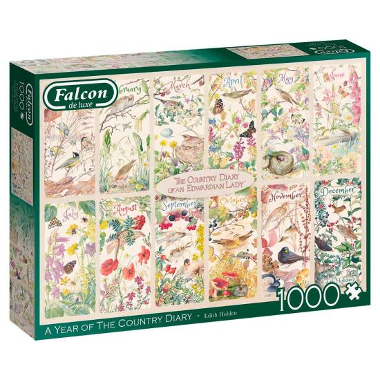 Puzzle Falcon Um Ano no Campo de 1000 Peças