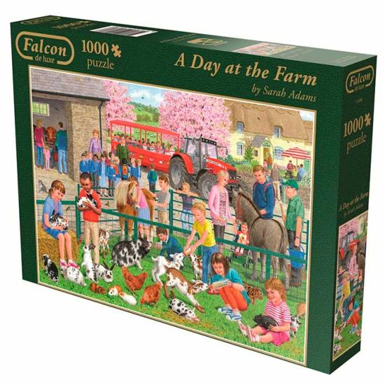 Puzzle Falcon Um Dia na Fazenda 1000 Peças
