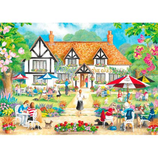 Puzzle Falcon Uma Tarde de Verão no Pub 2 x 500 Pcs