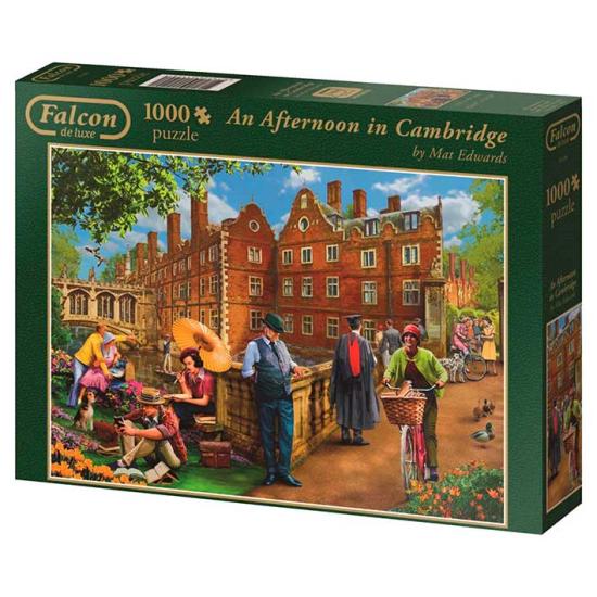 Falcon uma tarde em Cambridge 1000 peças Puzzle