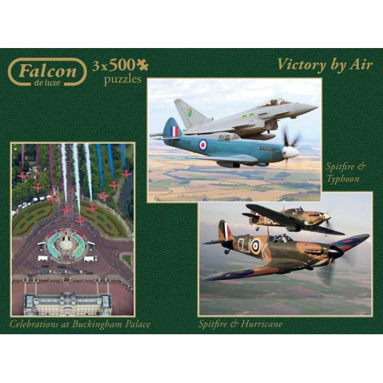 Puzzle Falcon Victory by Air 3 x 500 peças