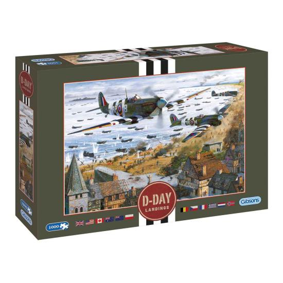 Puzzle de 1000 peças Gibsons D-Day Landings Puzzle de 1000 peças Gibsons D-Day Landings