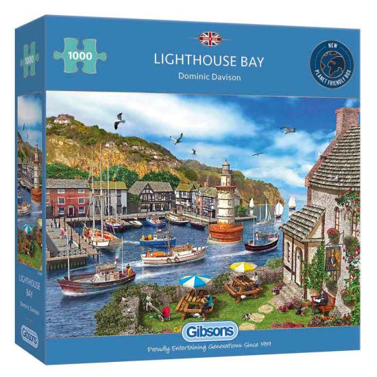 Puzzle Gibsons Lighthouse Bay 1000 peças